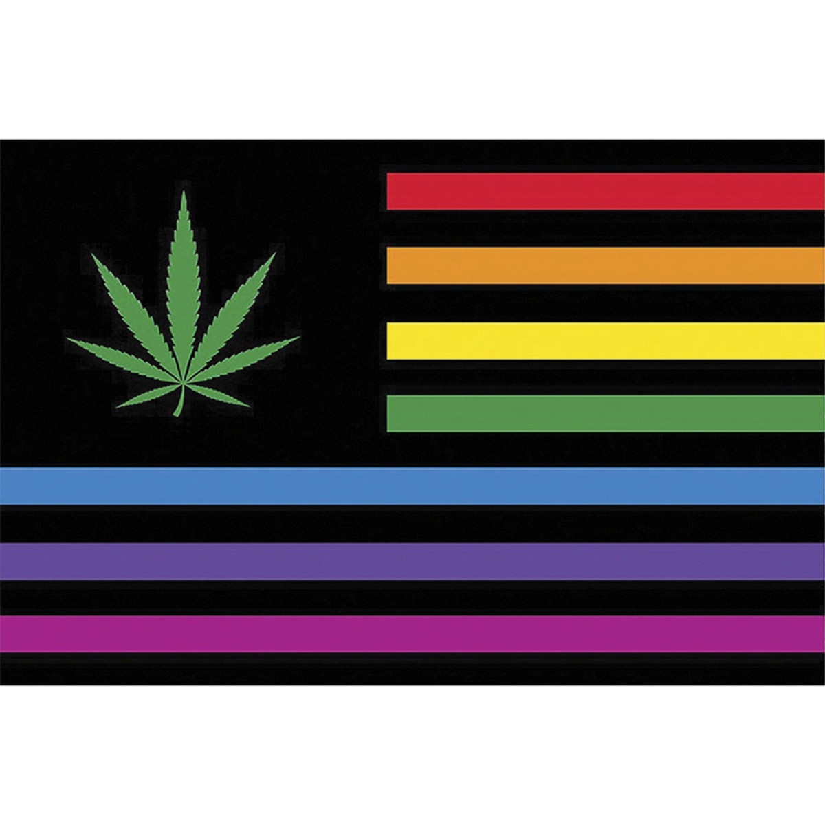 Fujima Hemp Pride Tapestry | 50" x 78"
