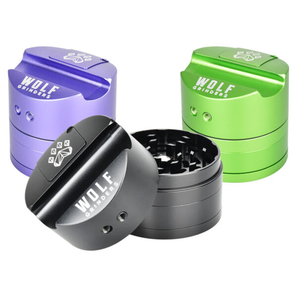 Wolf Grinders Combo Crusher All-In-One Cannabis Kit | 2.7"