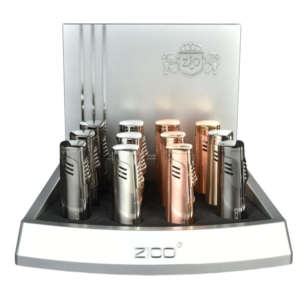 Zico Single Flame Torch Lighter | 3.25" | Assorted