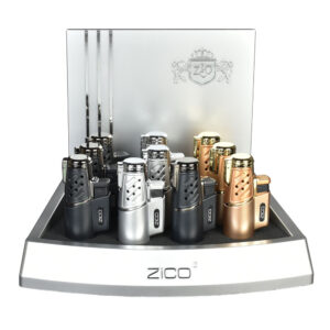 Zico Single Flame Torch Lighter | 3.25" | Assorted