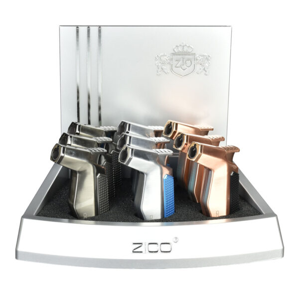 Zico Single Flame Torch Lighter | 3.5" | Assorted