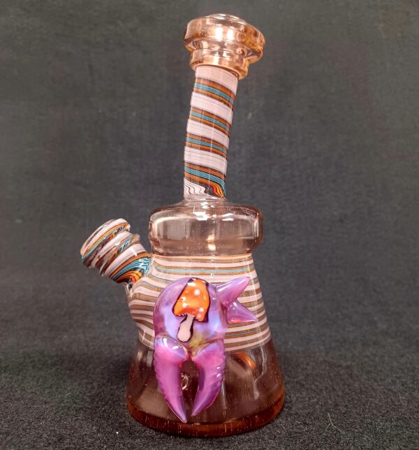 Dynamic Glass Pink Mushroom Rig