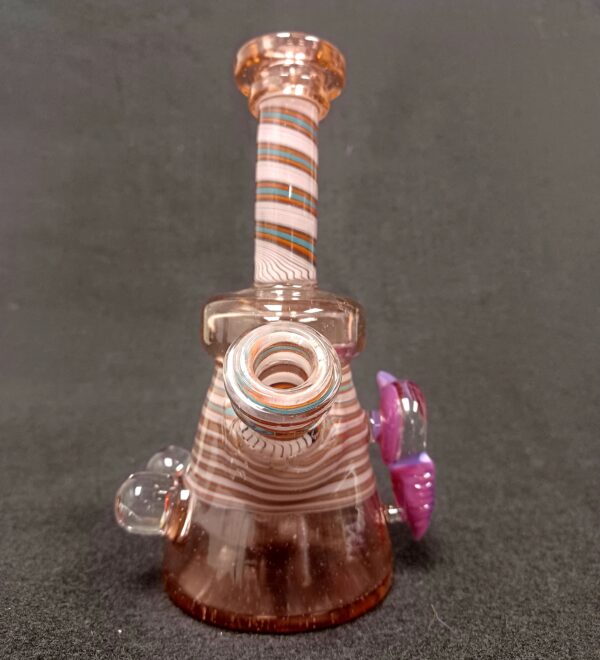 Dynamic Glass Pink Mushroom Rig - Image 2