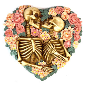 Skeletons' Embrace Incense Burner | 5.25" x 5.5"