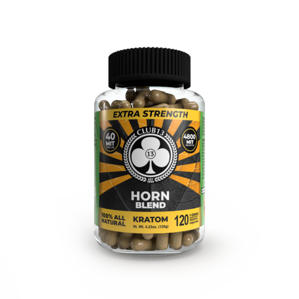 Club 13 Horn Extra Strength Capsules - Two Sizes - Image 2