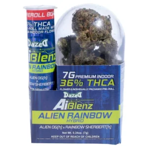 Dazed AI Blenz THCa Flower 7g w/ Preroll - Multiple Strains