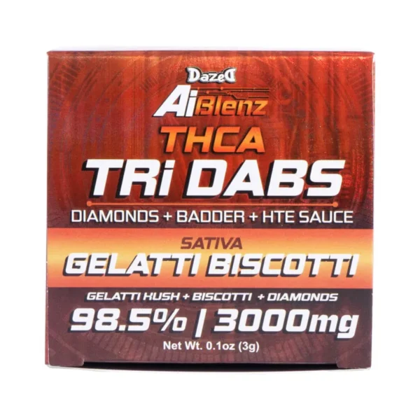 Dazed Ai Blendz Tri- Dabs 3g - 3 Strains - Image 3
