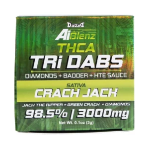 Dazed Ai Blendz Tri- Dabs 3g - 3 Strains