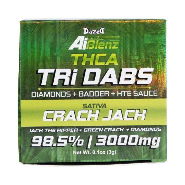 Dazed Ai Blendz Tri- Dabs 3g - 3 Strains