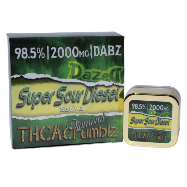 Dazed THC-a Crumblz 2g - 2 Strains - Image 2