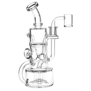 Pulsar Diamond Triple Perc Glass Recycler Dab Rig