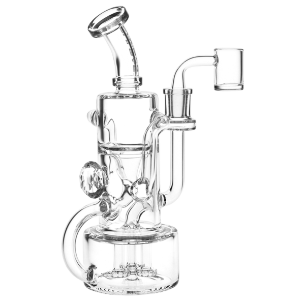 Pulsar Diamond Triple Perc Glass Recycler Dab Rig
