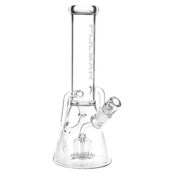 Pulsar Quad-Arm Glass Recycler Beaker Water Pipe