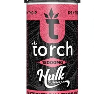 Torch Hulk Gummies 15,000 20ct - 2 Flavors