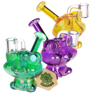 SeshGear Electro Frog Glass Dab Rig | 4.5"
