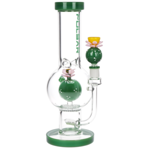 Pulsar Peyote Bloom Bubble Base Glass Waterpipe