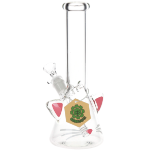 SeshGear Kitty Whiskers Beaker Glass Water Pipe